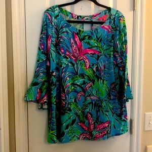 Lilly Pulitzer XXL Fontaine Top, In The Trees